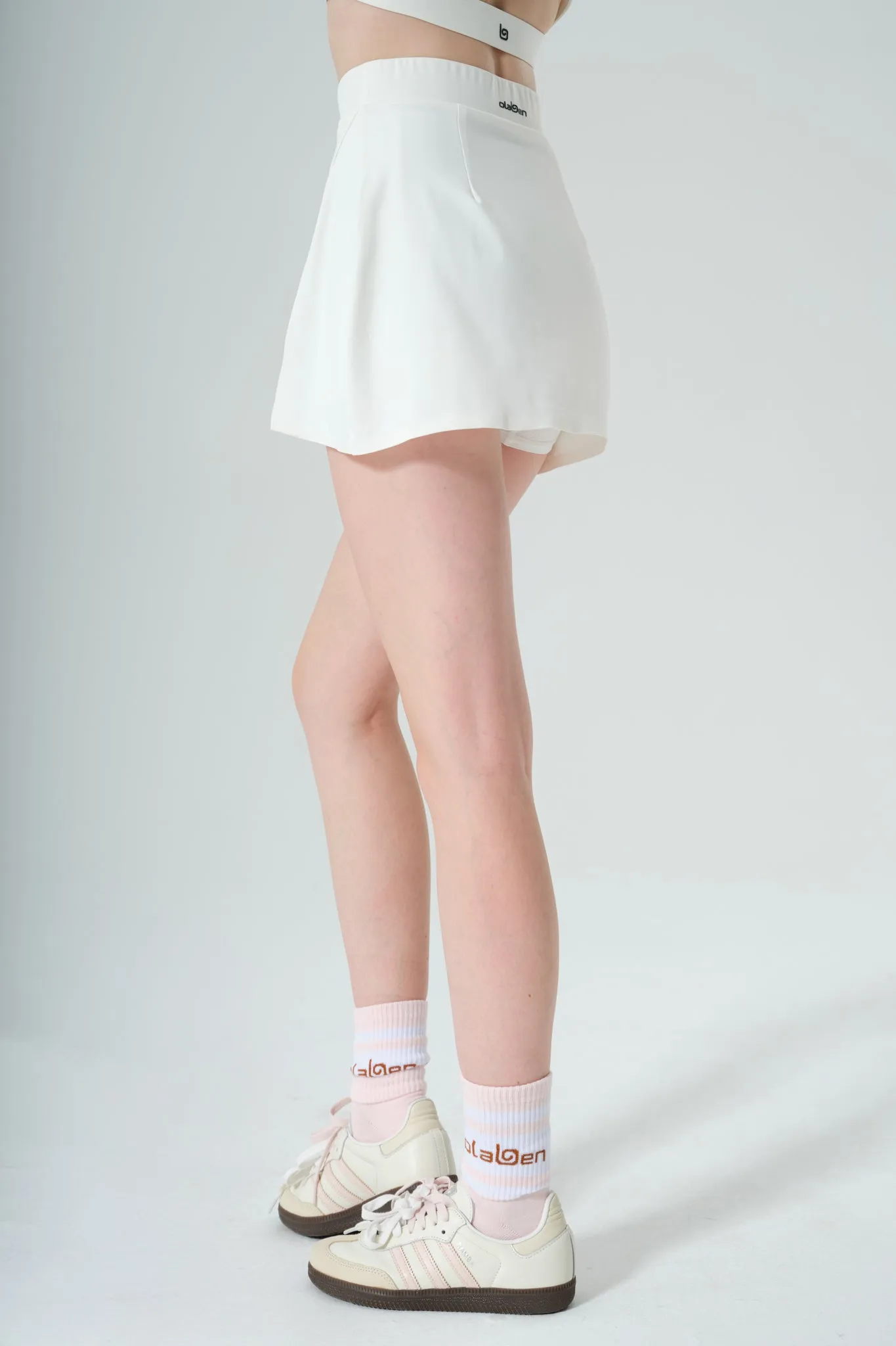 Active Mini Skirt - White