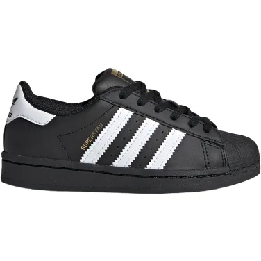 Adidas Kid's Superstar Shoes - Core Black / Cloud White