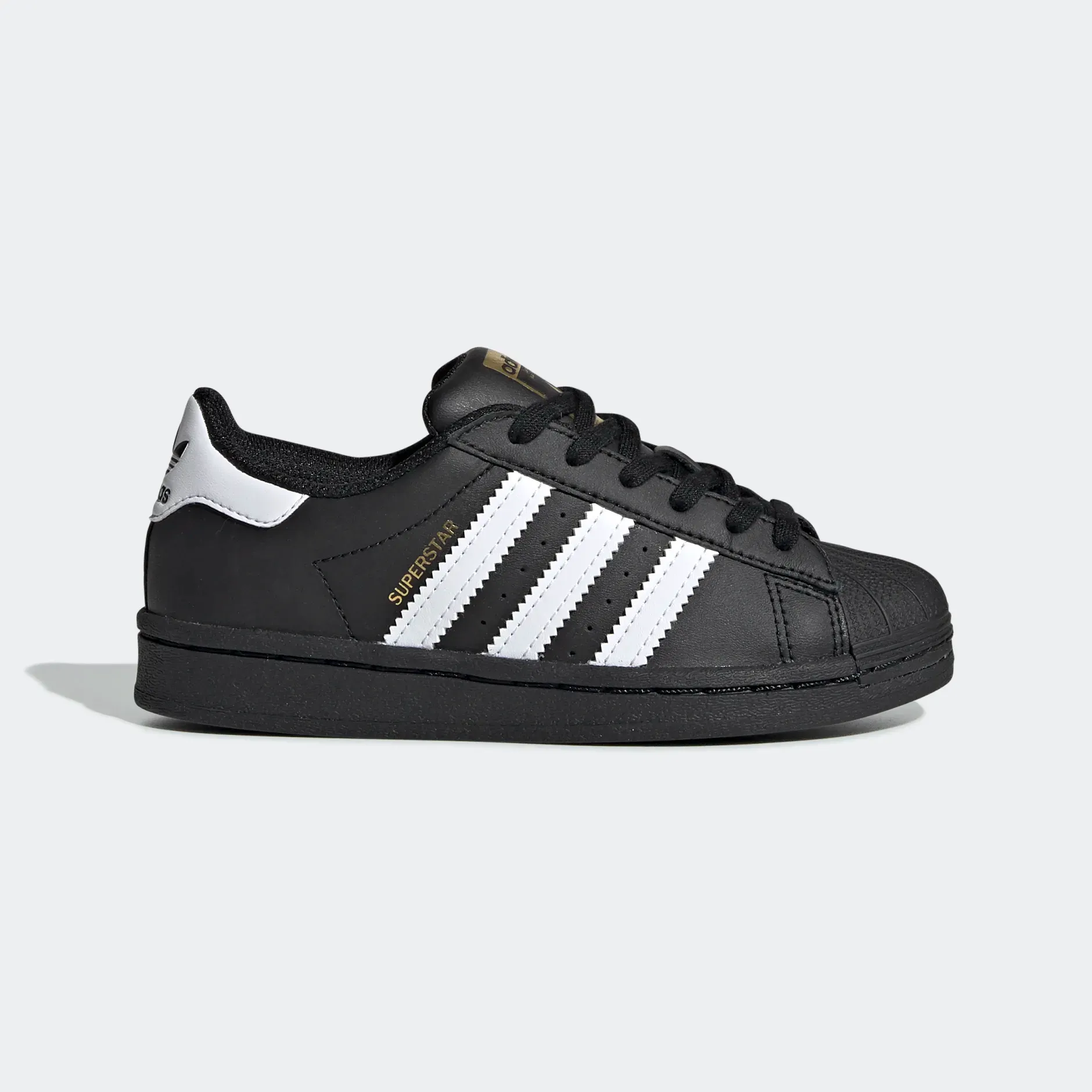 Adidas Kid's Superstar Shoes - Core Black / Cloud White