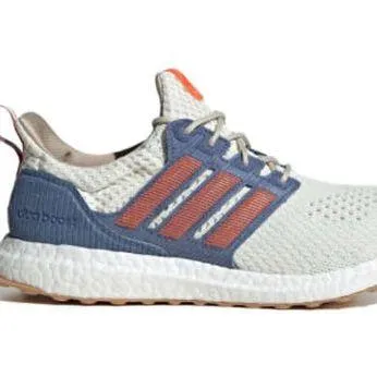 Adidas Men's Ultraboost 1.0 Shoes - Off White / Semi Impact Orange / Crew Blue