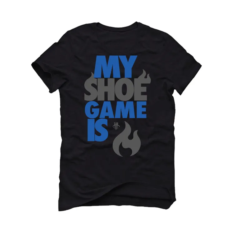 Air Jordan 2 Low Varsity Royal - Black T-Shirt (MY SHOE GAME)