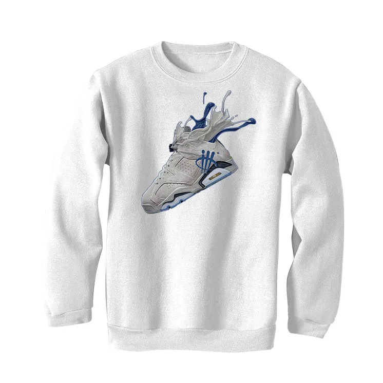 Air Jordan 6 Georgetown - White T-Shirt (SPLASH)