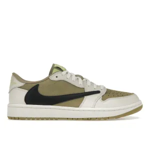 Air Jordan Retro 1 Low Golf Travis Scott Neutral Olive