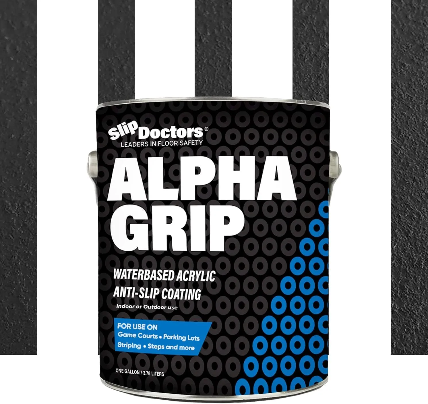 Alpha Grip Non-Slip Stripe and Athletic Court Paint