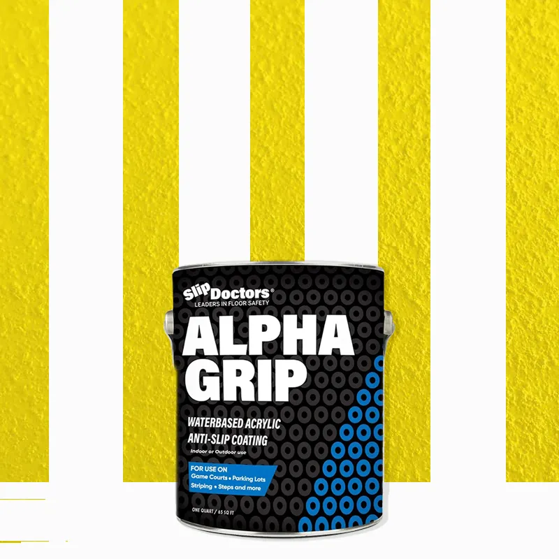 Alpha Grip Non-Slip Stripe and Athletic Court Paint