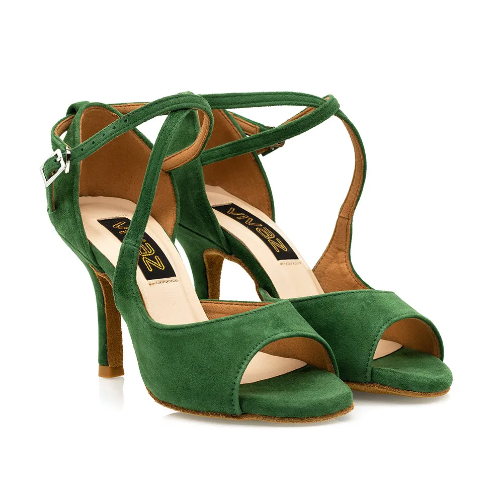 Asher - 3.5" Latin Dance Heels