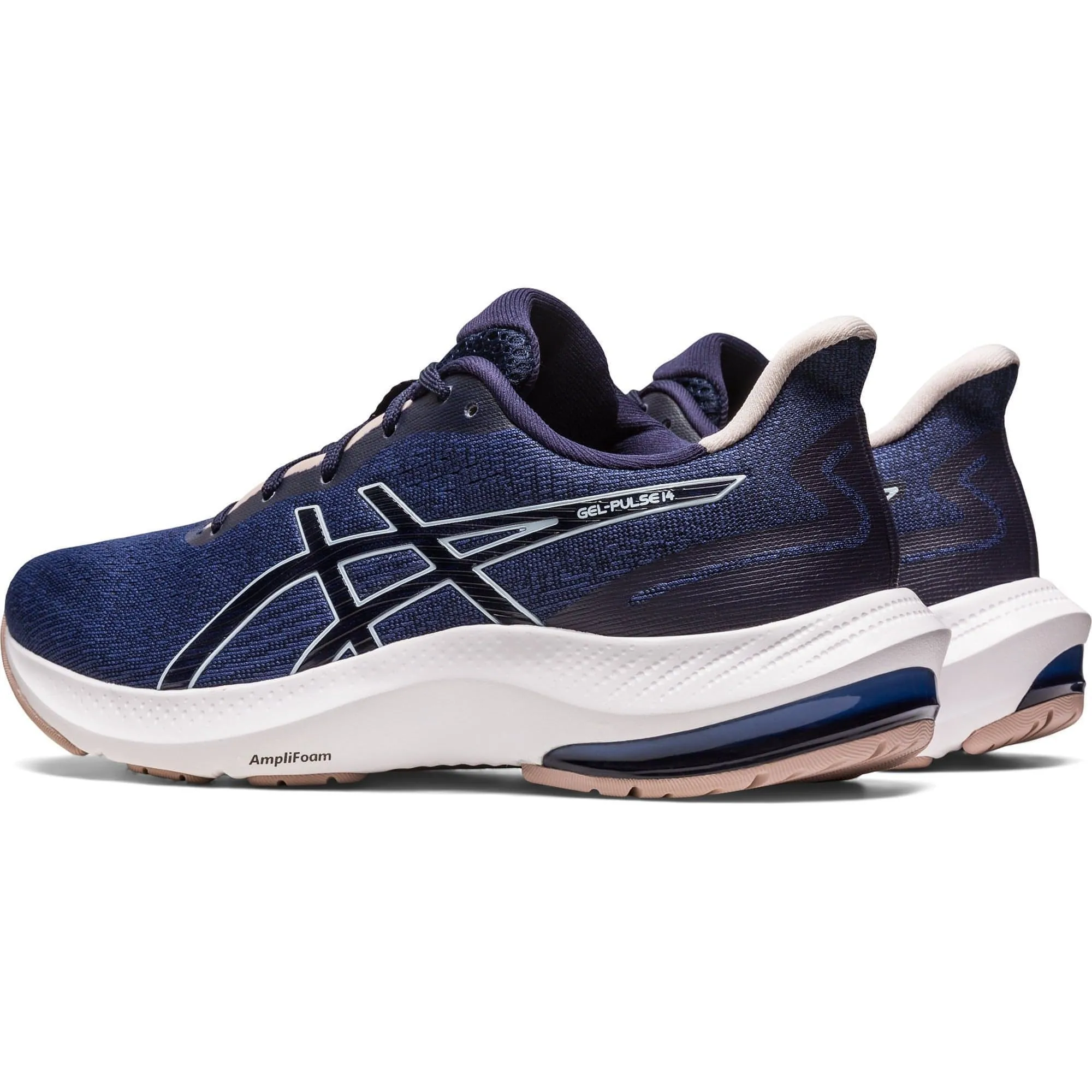 Asics Gel Pulse 14 Womens Running Shoes - Navy