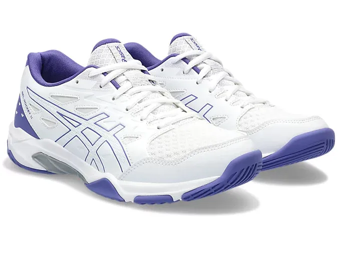 Asics Gel-Rocket 11 Unisex Court Shoe White/Blue