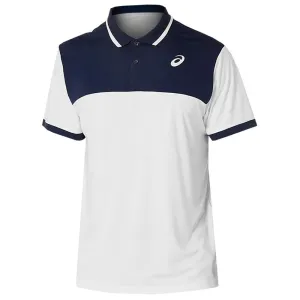 Asics Men's Court Polo - Brilliant White/Midnight