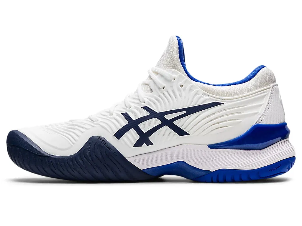 Asics Women's Court FF 2 (White/Lapis Lazuli)