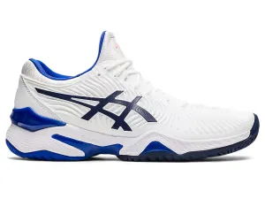 Asics Women's Court FF 2 (White/Lapis Lazuli)