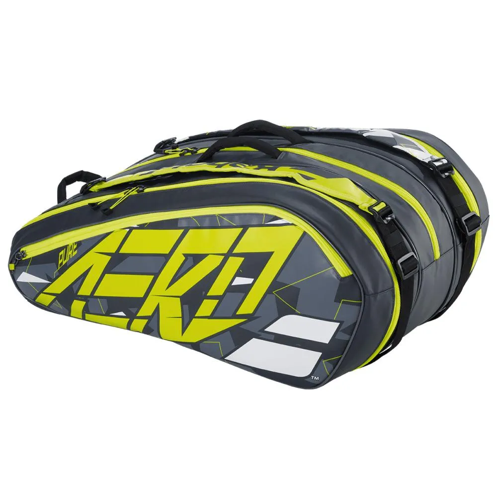 Babolat Pure Aero 12 Pack - Grey/Yellow