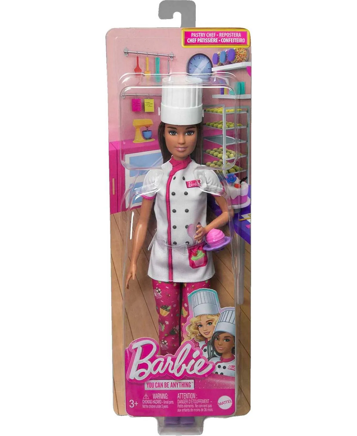 Barbie Doll and Accessories, Career Pastry Chef Doll