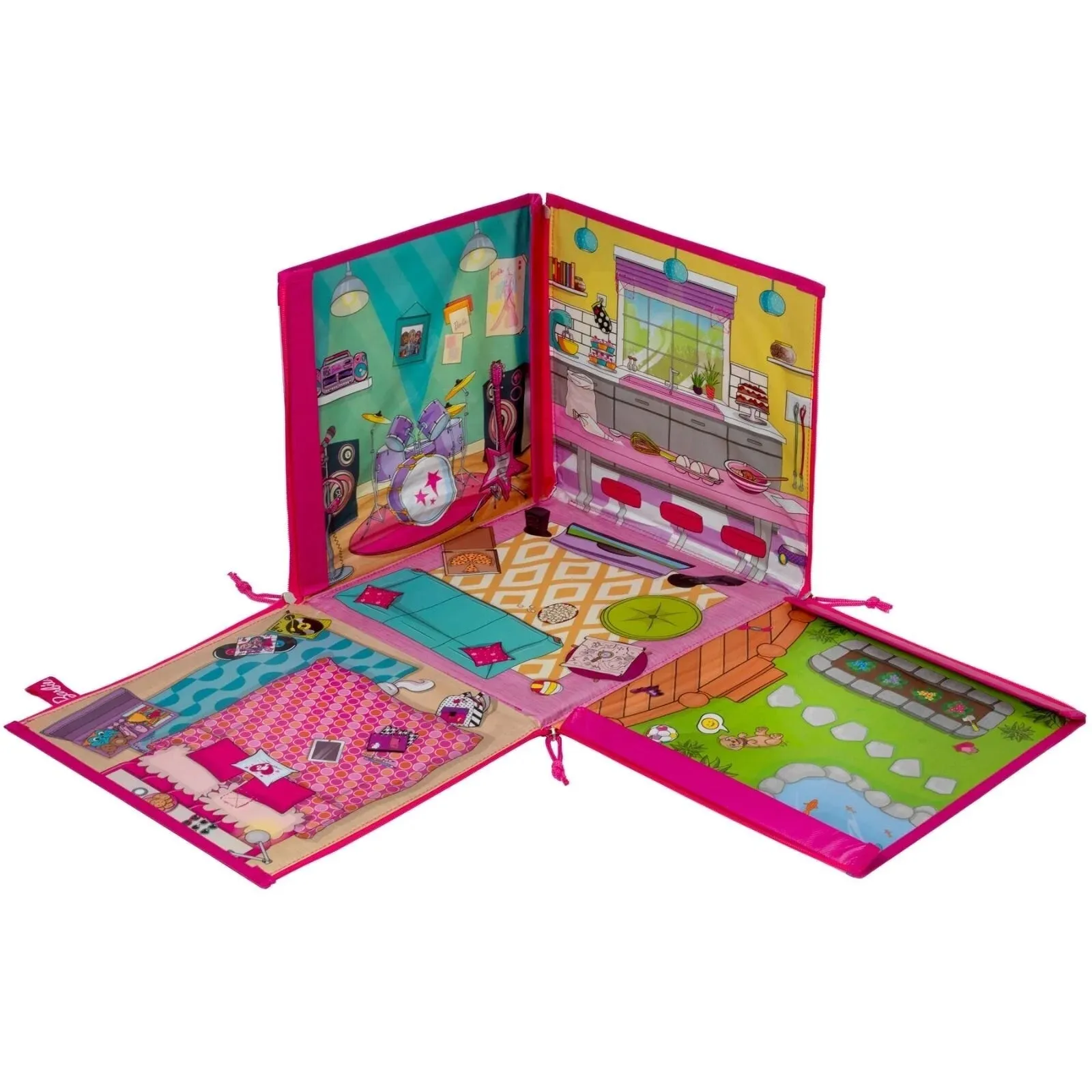 Barbie Dream House ZipBin & Playmat