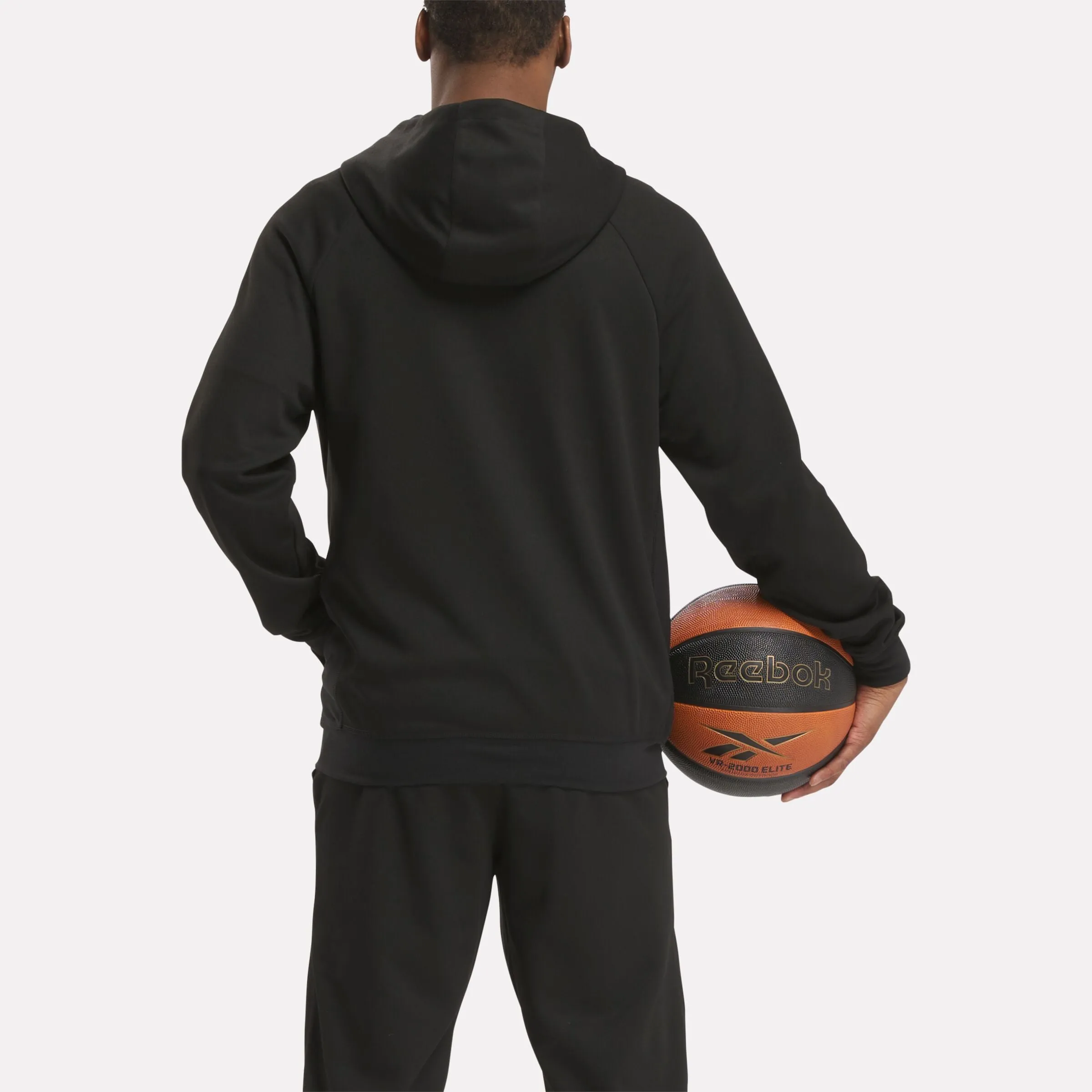 Basketball Full-Zip Hoodie Black