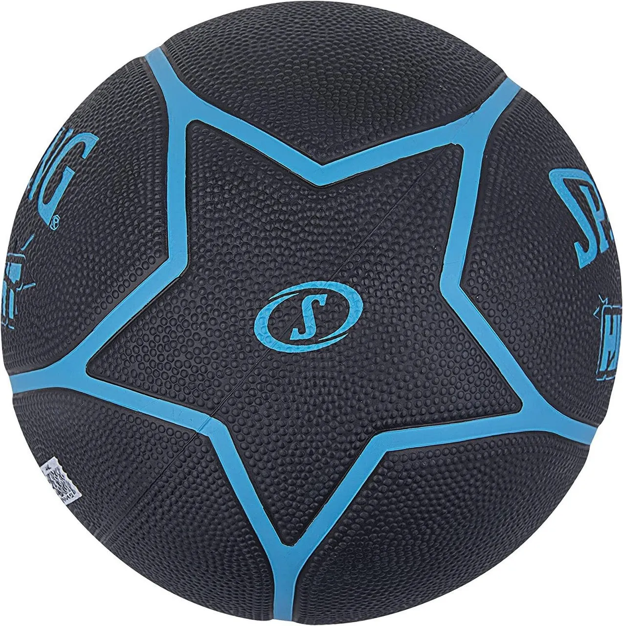 Basketball Spalding Highlight Black/Blue Outdoor