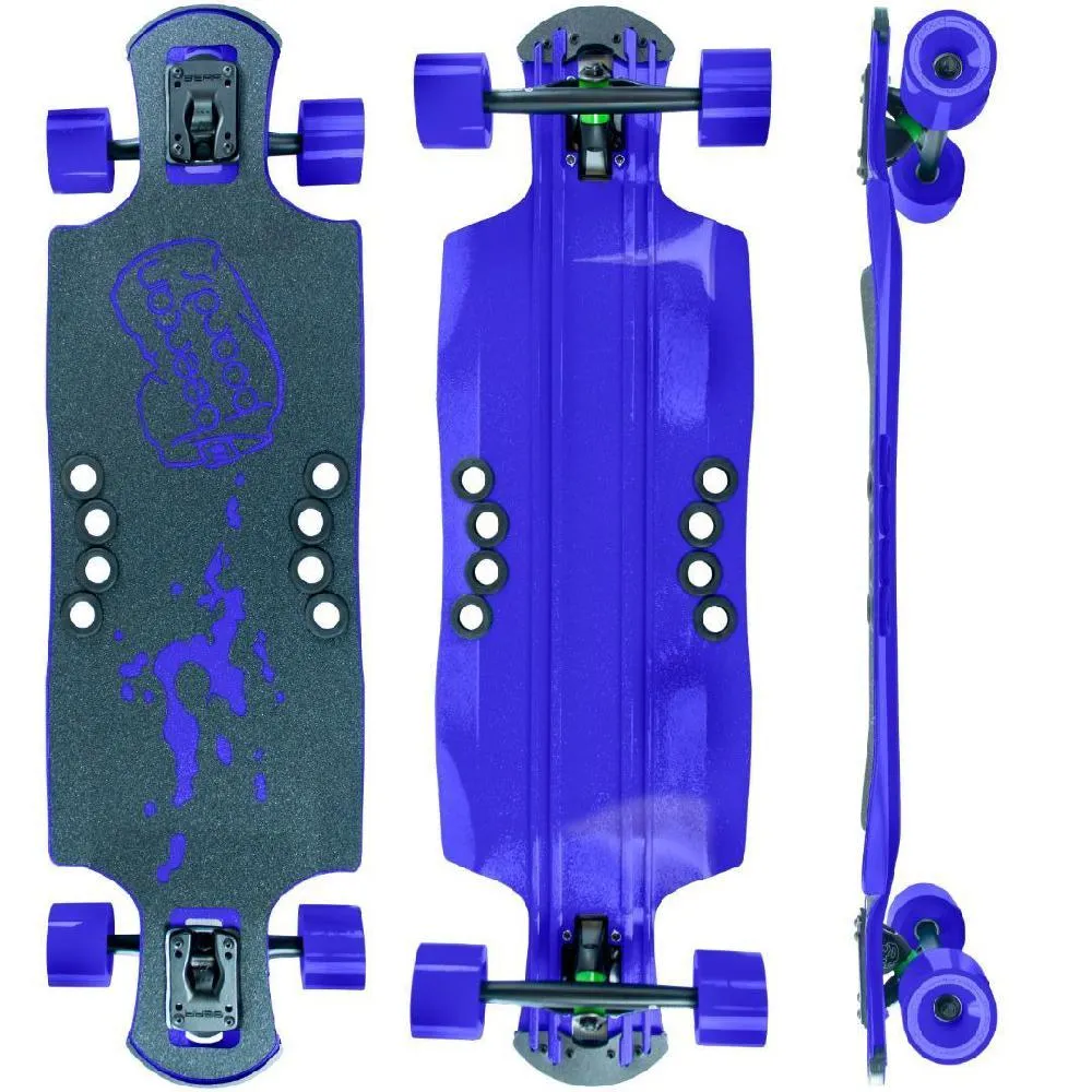 Beercan Purple 35" Oat Soda Drop Through Longboard