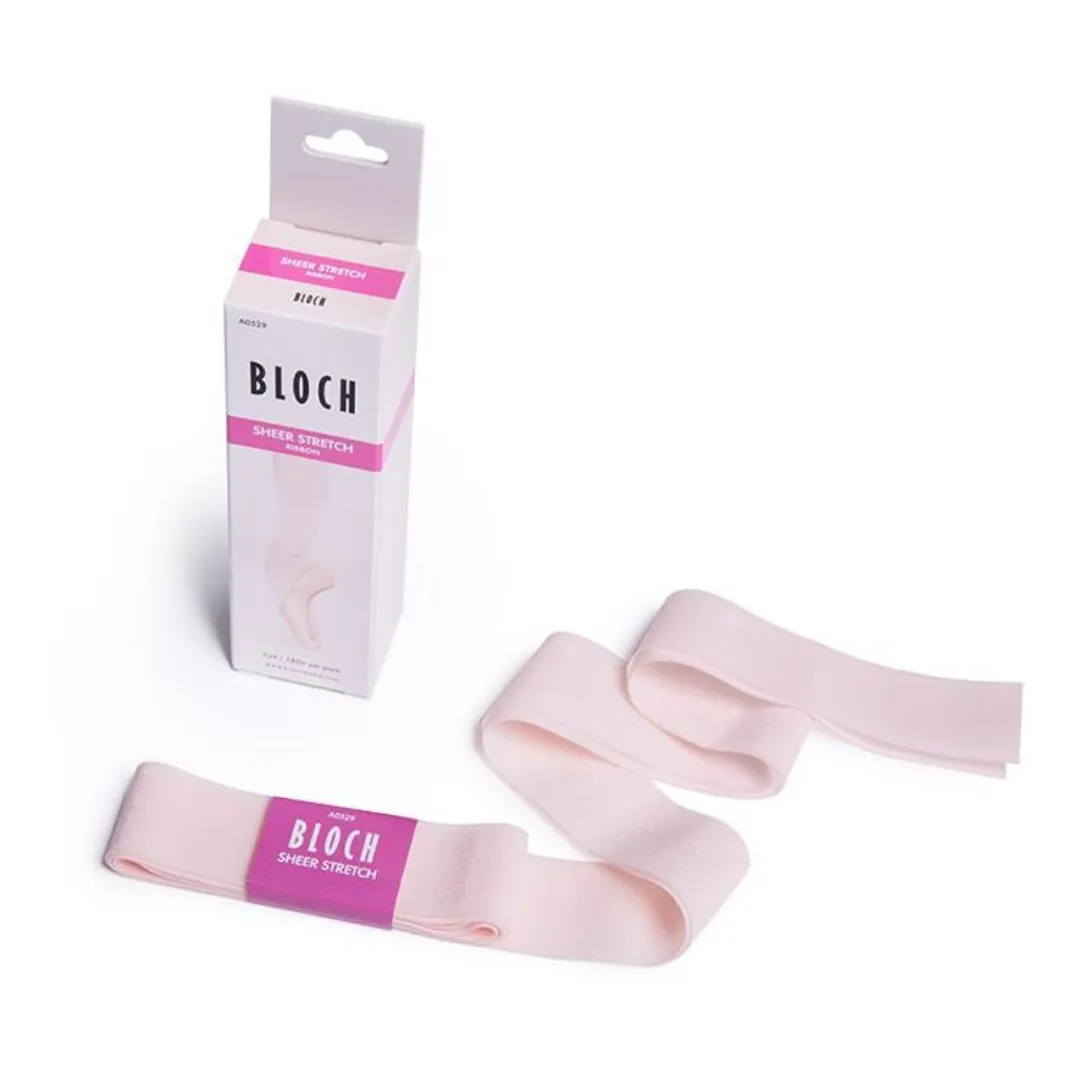 Bloch Sheer Stretch Pointe Ribbon