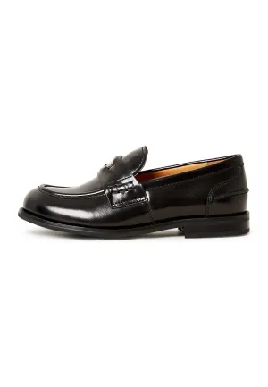 Block Heeled Loafers Dinara - Black