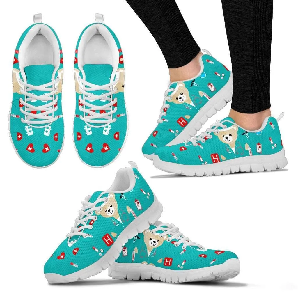 Blue Bear Nurse Women's Sneakers