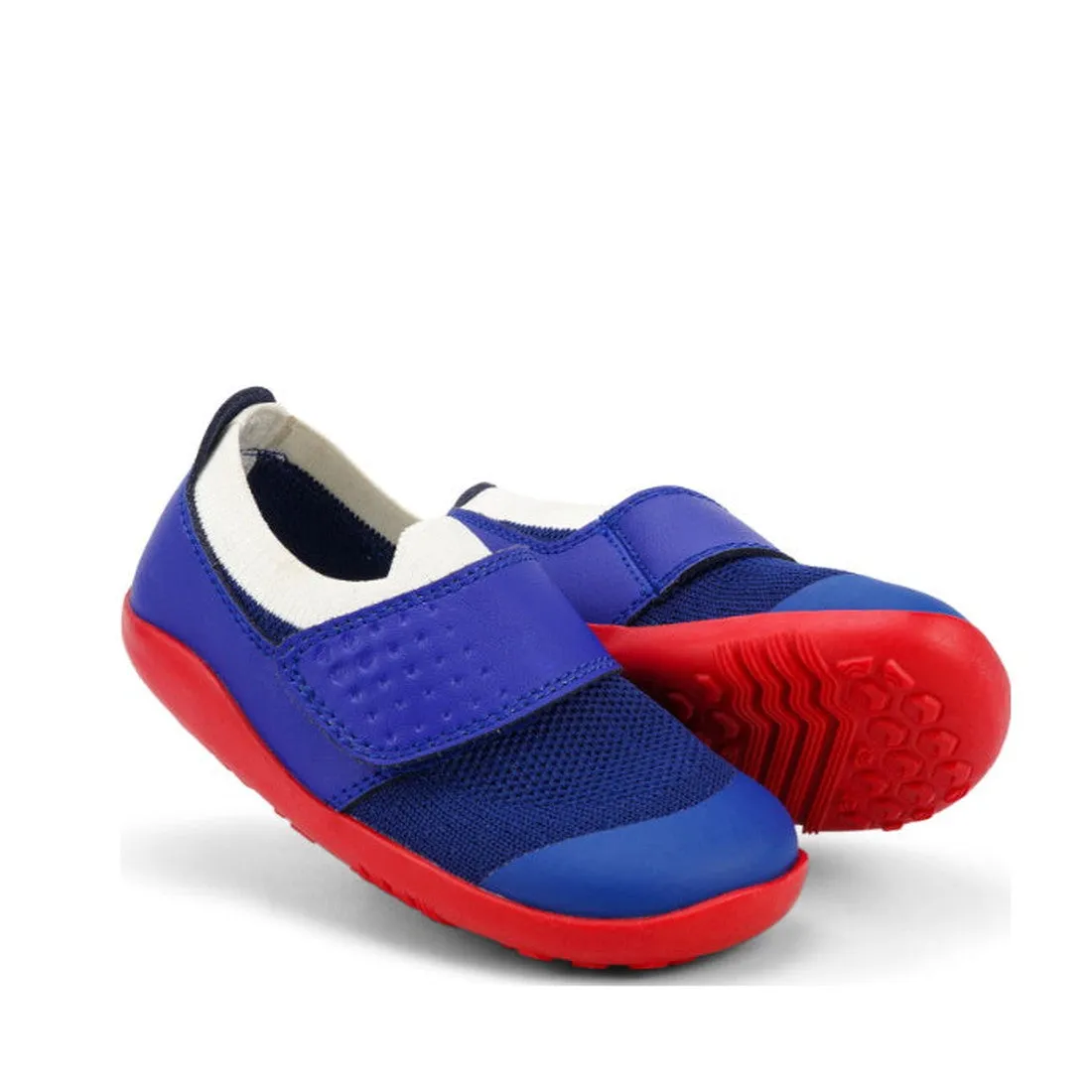 Bobux Iwalk IW Dimension III Blueberry Red Trainer 638505