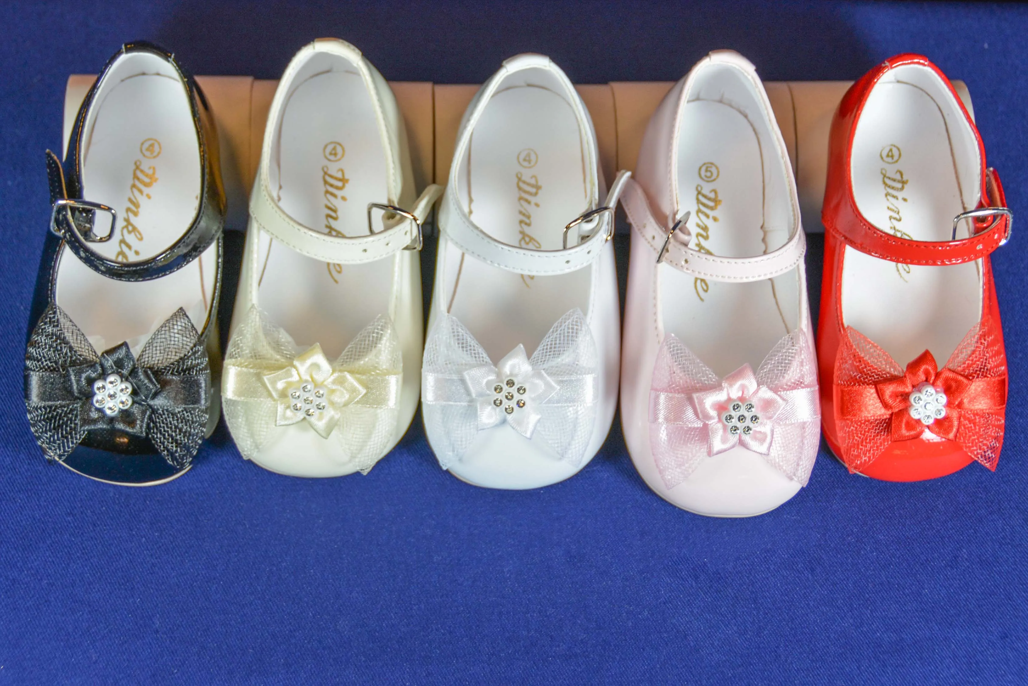 Bow Tie Mary Jane Ballerina Flats (Girls)