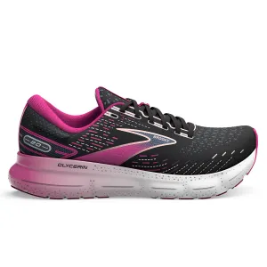 Brooks Glycerin 20 Womens | Black/fuchsia/linen