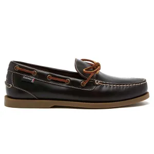 CHATHAM Mens Saunton G2 Slip-On Deck Shoes - Dark Seahorse