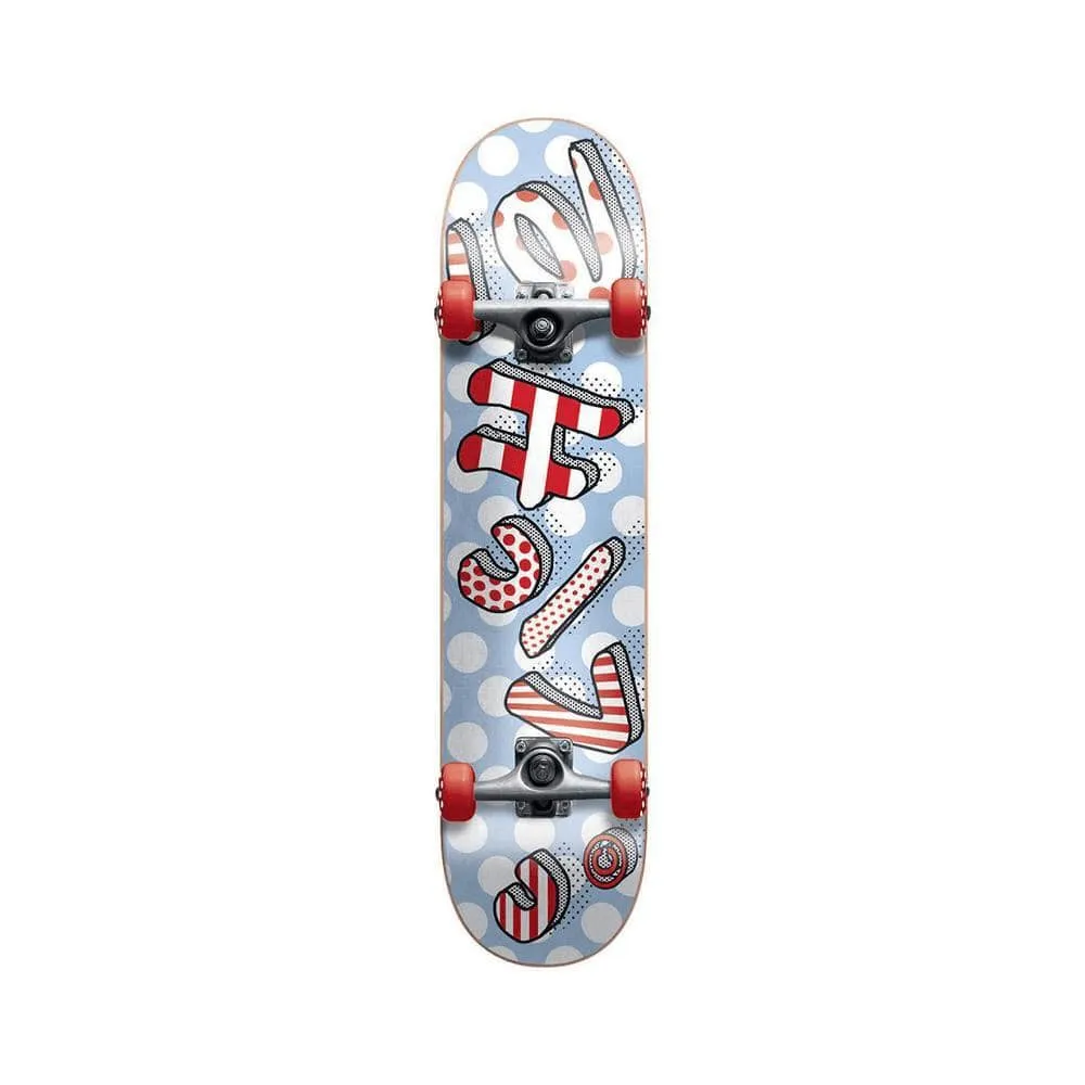 Cliche Skateboard Complete Blow Up 7.8" Red White