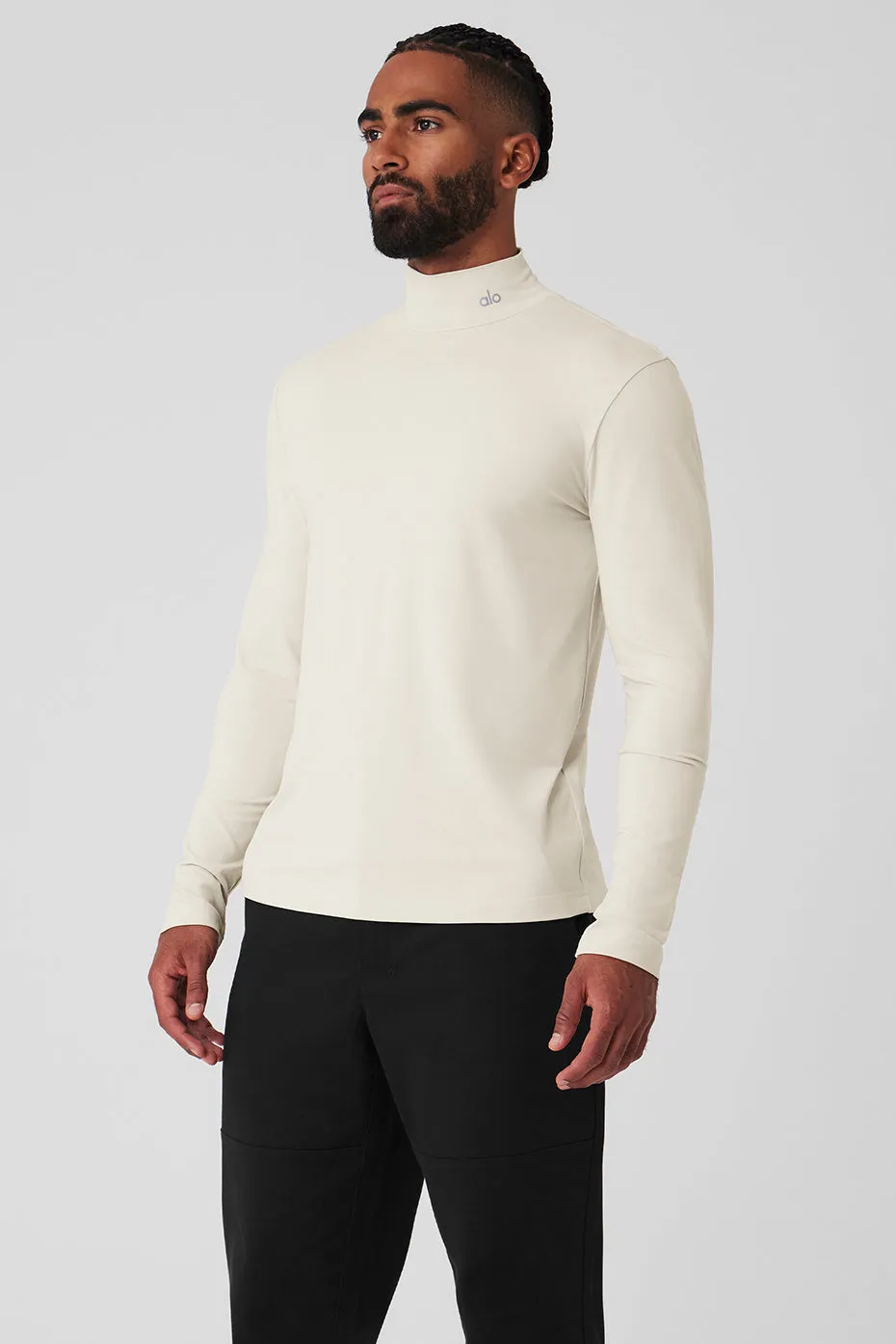 Conquer Reform Mock Neck Long Sleeve - Bone