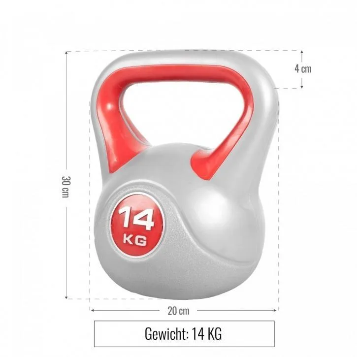 Contrast Vinyl Kettlebell 14KG