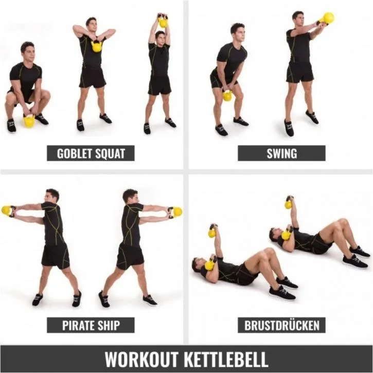 Contrast Vinyl Kettlebell 14KG