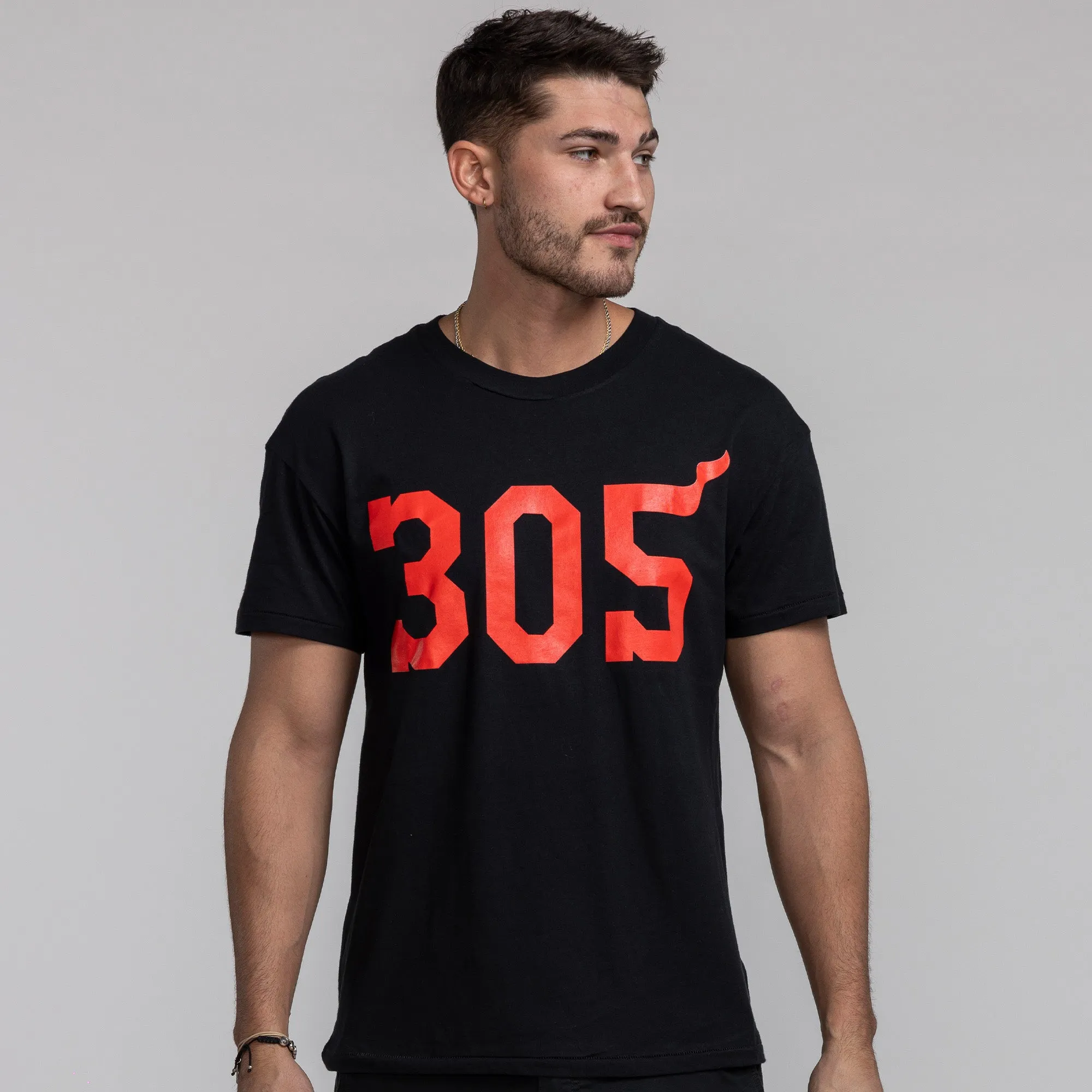 Court Culture 305 Black Tee