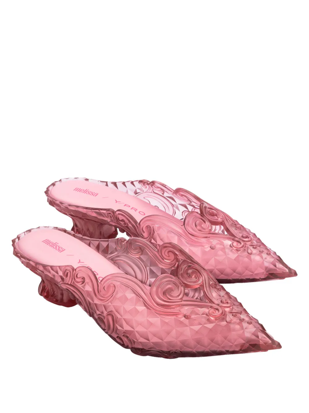 Court Shoe - Transparent Pink