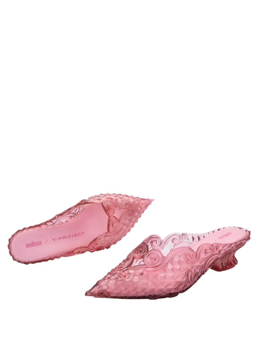 Court Shoe - Transparent Pink