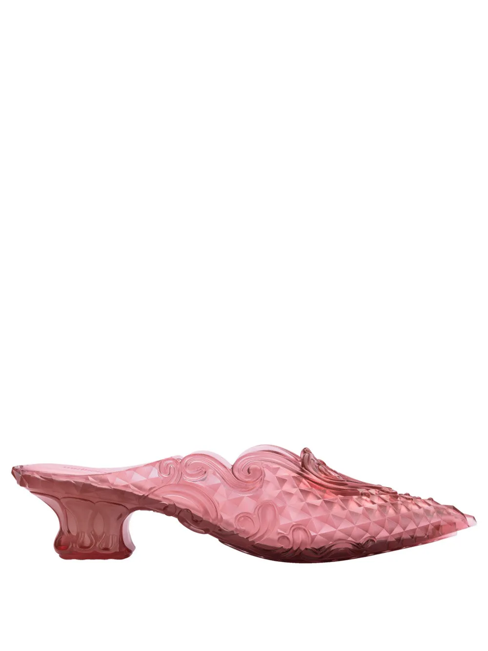 Court Shoe - Transparent Pink