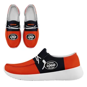 Custom Chicago Orange Blue Shoes Personalized Sneaker FN018-D020278-7 Custom Online