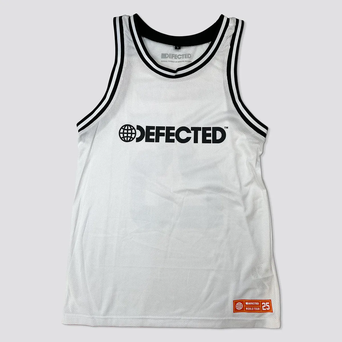 Defected 25 Worldwide Airtex Basketball Vest