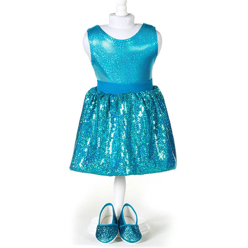 Doll Sequin Skirt Set