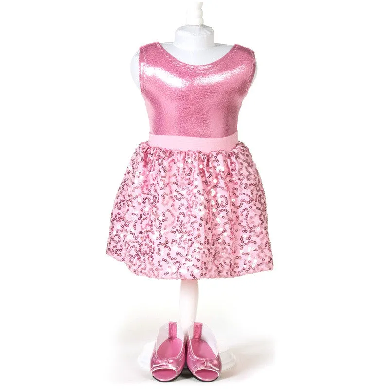 Doll Sequin Skirt Set