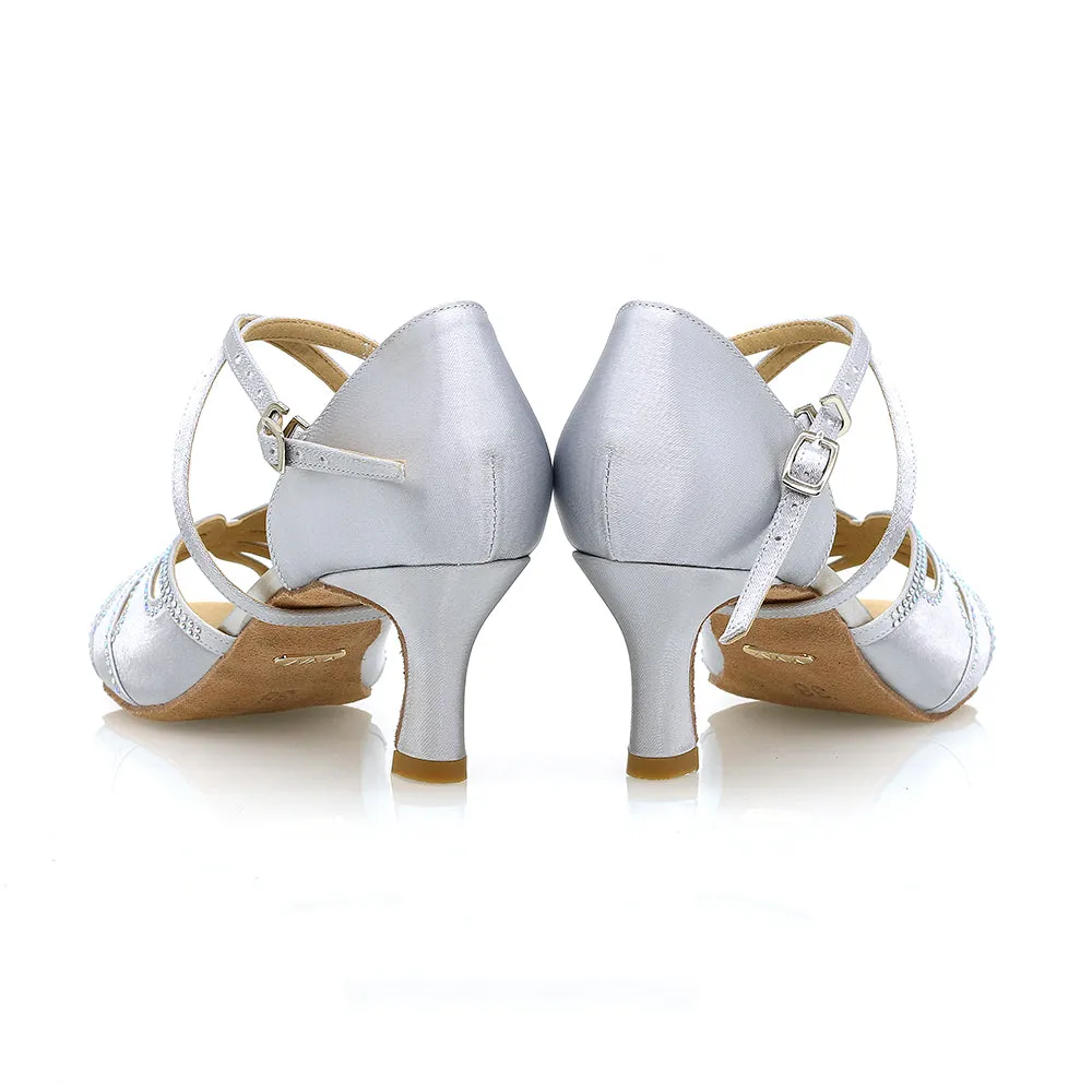 Ella - 2.5" Latin Bridal Dance Heels