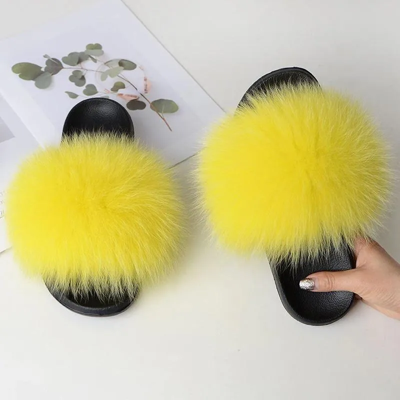 FabFlurry - Ladies Luxury Fluffy Slides