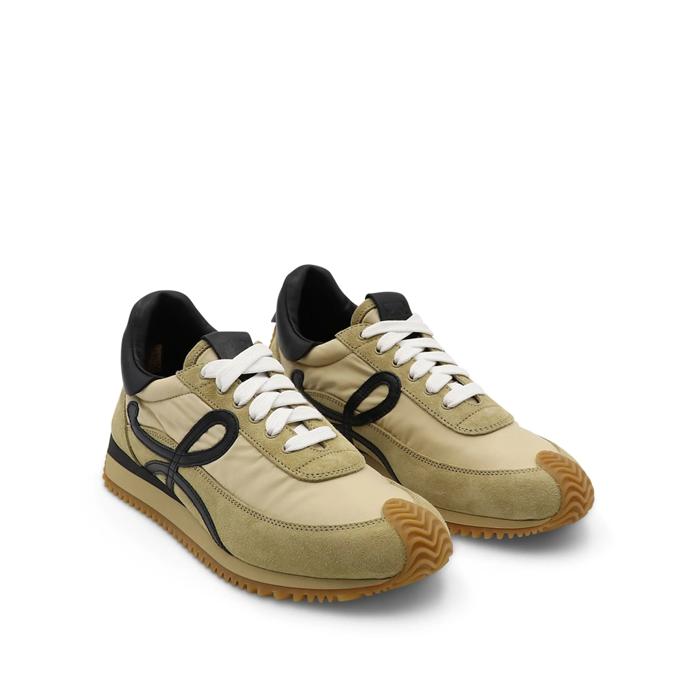 Flow Runner Sneaker in Gold