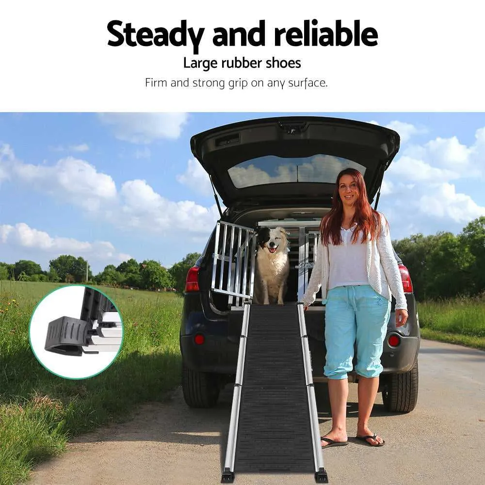 Foldable Pet Ramp - Black