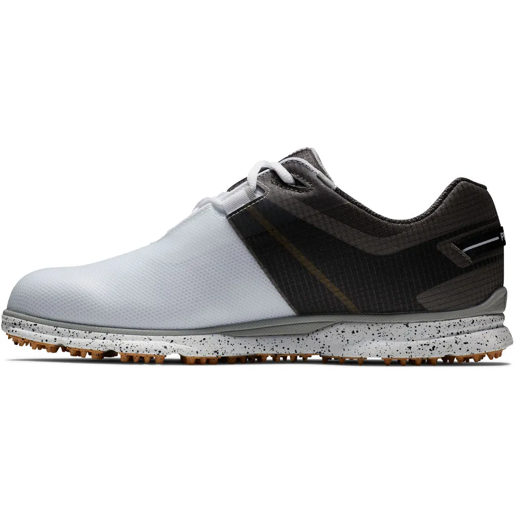 FootJoy Pro SL Sport Spikeless Waterproof Shoes - White/Black/Multi