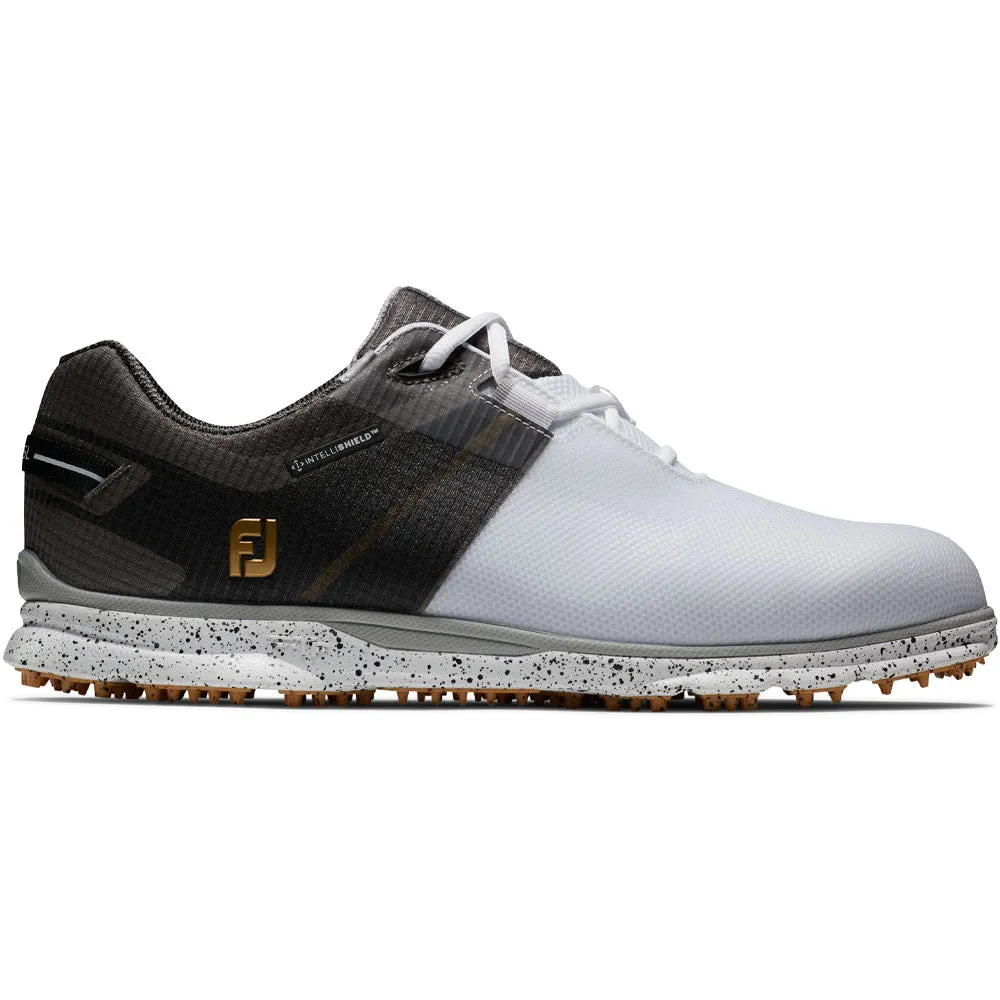 FootJoy Pro SL Sport Spikeless Waterproof Shoes - White/Black/Multi