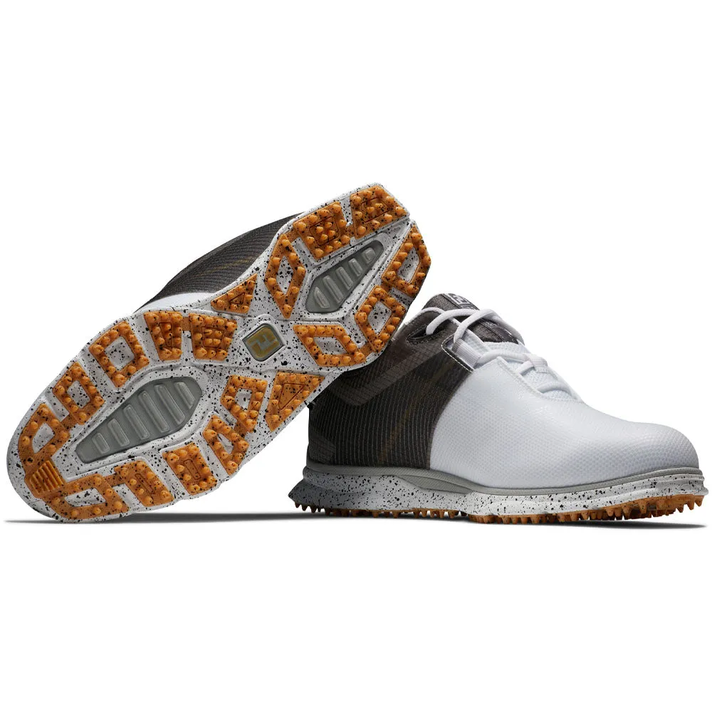 FootJoy Pro SL Sport Spikeless Waterproof Shoes - White/Black/Multi