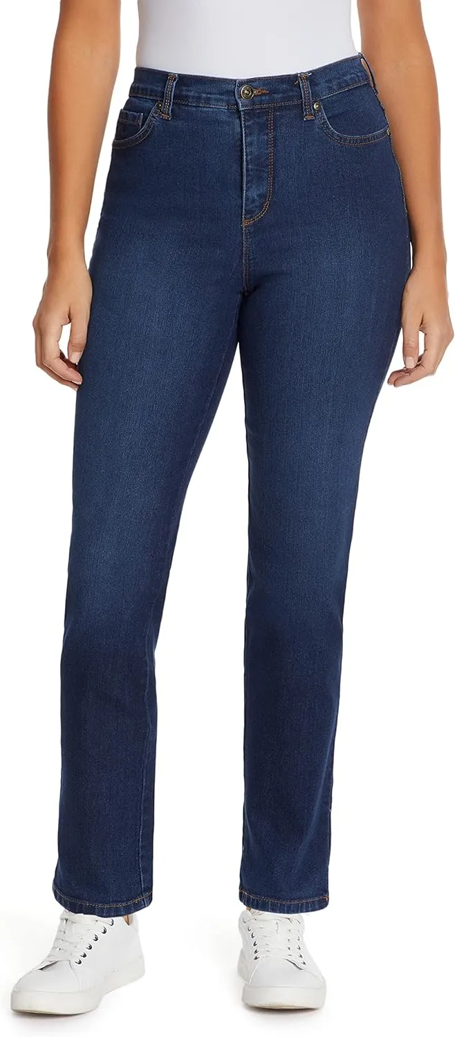 Gloria Vanderbilt Women's Classic Amanda High Rise Tapered Jean