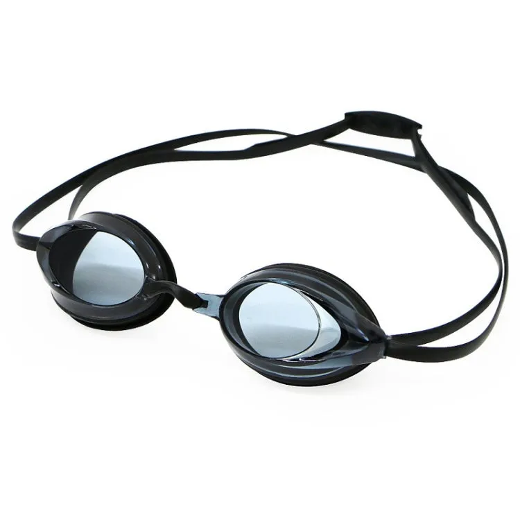 HAIZID Anti-fog Professional Competition Training Swimming Goggles(Black)