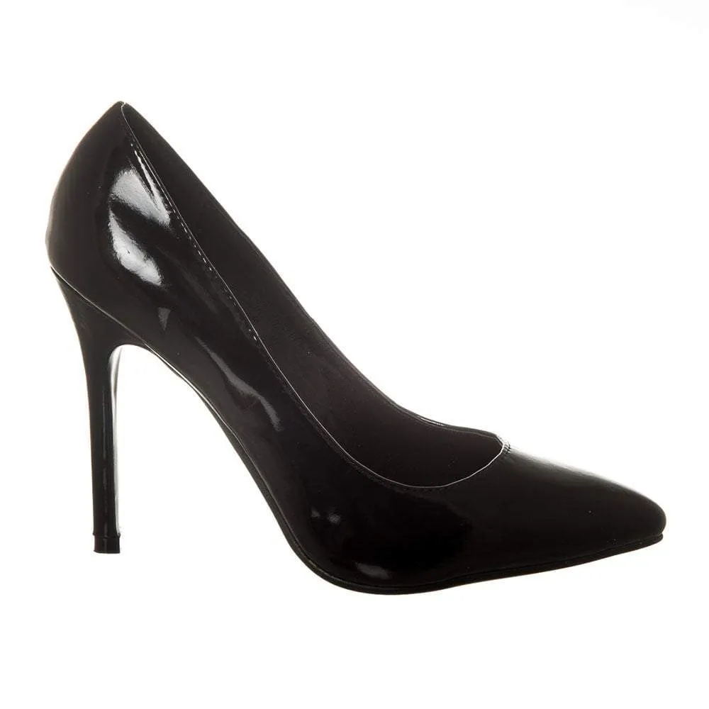 High Stiletto Heel Pointed Toe Court Shoe